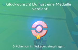 pokemon go medaillen