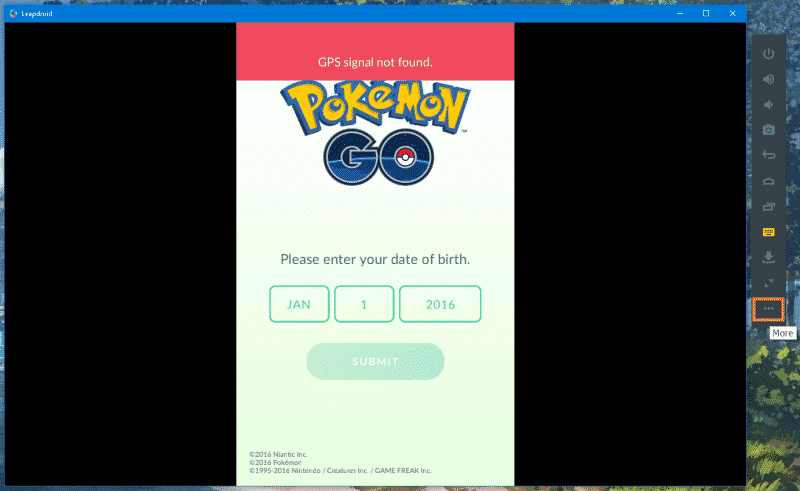 leapdroid pokemon go