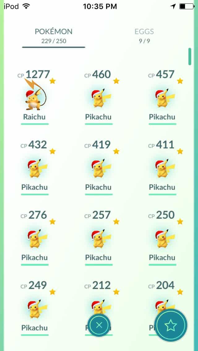 weihnachts pikachu